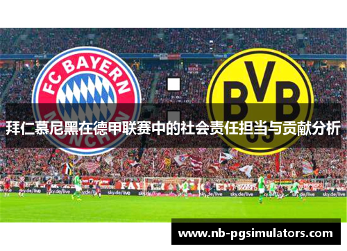 拜仁慕尼黑在德甲联赛中的社会责任担当与贡献分析